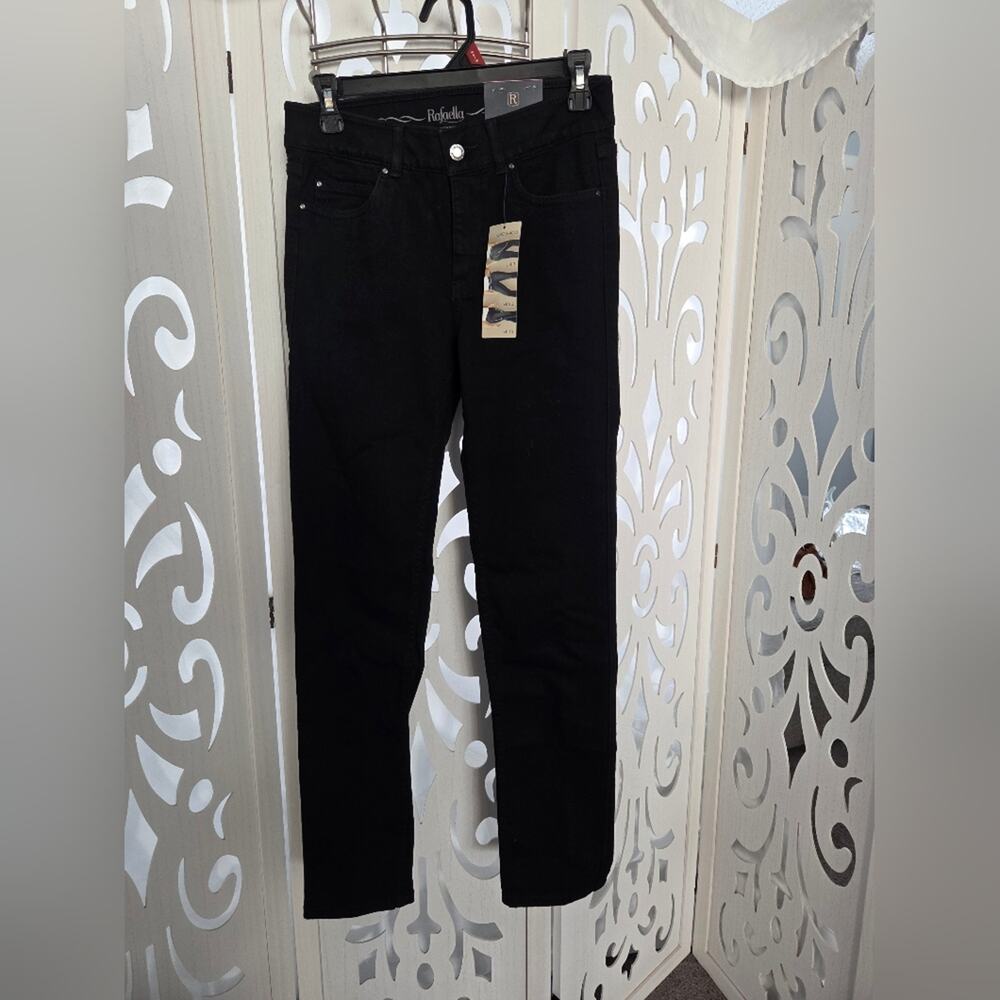 Rafaella Black Skinny Jeans Women’s Size 6 Comfort Stretch Denim NWT